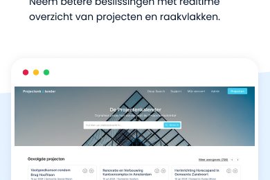 Onboarding scherm